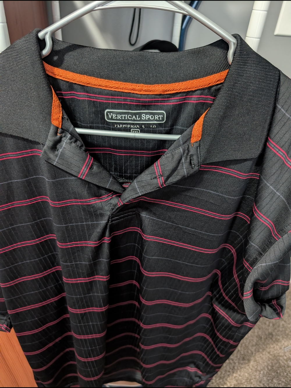 Buy Two Shorts Or Tops And Get 3rd Free Vertical Sport Men’s Black  Stripe